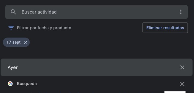 Cómo borrar Mi Actividad de Google para eliminar los datos que ha ...