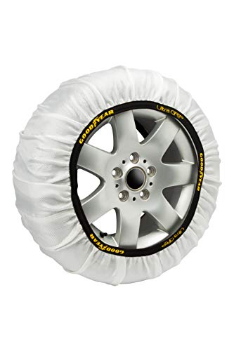 Goodyear Juego de 2 Cadenas de Nieve Textiles para Coche Goodyear Ultra GRIP Talla XL