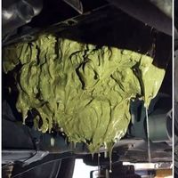 Parece cine gore, pero este es el asqueroso resultado de echar líquido de los limpias en el motor de tu coche