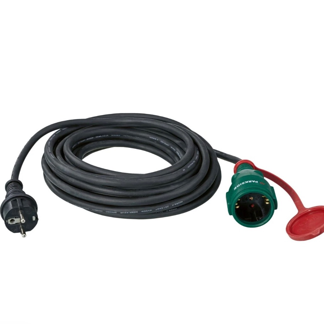 Cable alargador, 10 m. - Parkside