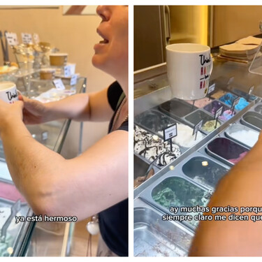 Pide que le pongan las bolas de helado en su propia taza para luchar contra el plástico, pero nadie tiene claro si tiene algo de ecológico