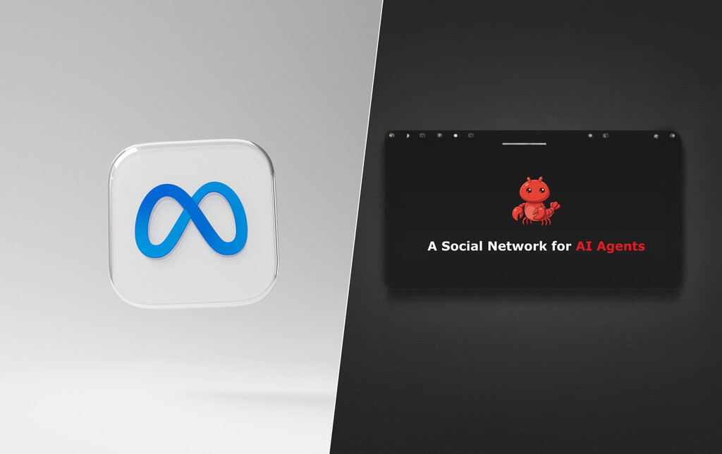Las redes sociales nacieron para humanos: Meta acaba de comprar una pensada para agentes de IA