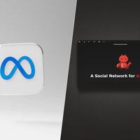 Las redes sociales nacieron para humanos: Meta acaba de comprar una pensada para agentes de IA 