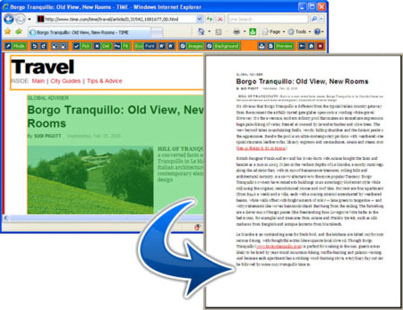 Printee for IE, imprime inteligentemente desde Internet Explorer
