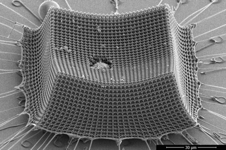 Este nuevo material ultraligero ha demostrado resistencia al impacto de micropartículas a velocidad supersónica