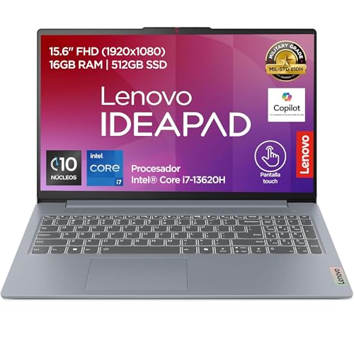 Lenovo Laptop IdeaPad Slim 3 15IRH8 | 15.6" FHD Touchscreen Intel Core i7-13620H 16GB RAM 512GB SSD
