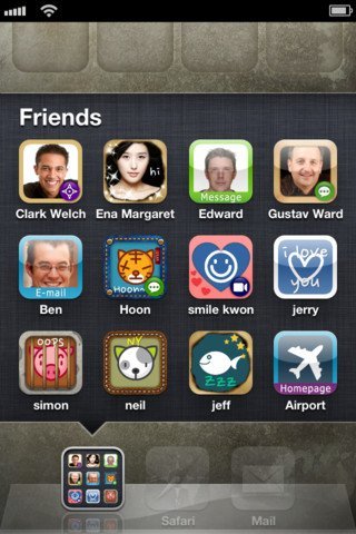Accesos directos a funciones básicas en iOS 5 sin Jailbreak (y II): Icon Project (Home Screen Icon)