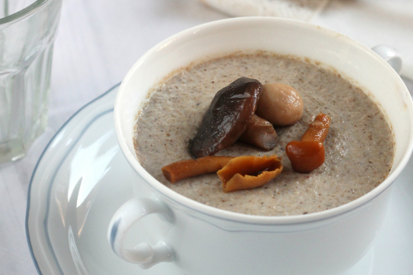 Crema de hongos casera. Receta