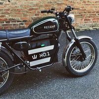 Esta es la demostración de que las motos eléctricas no tienen que ser obligatoriamente feas: Regent NO.1