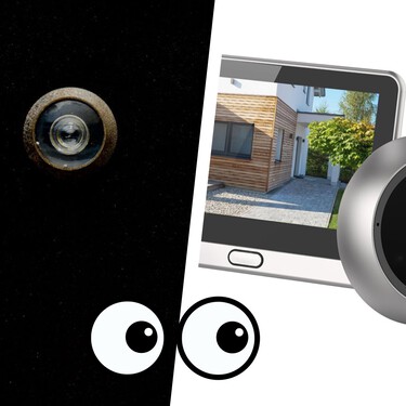 Quiero poner una mirilla digital para ver quién llama a la puerta aunque no esté en casa. Qué tener en cuenta y modelos recomendados