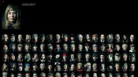 99 retratos con 99 historias de Occupy Wall Street