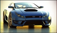 Subaru WRX STI Concept: el Lamborghini Countach del año 2012