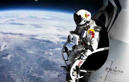 Felix Baumgartner también batió récords ayer en las redes sociales: más de 8 millones de usuarios lo vieron en YouTube