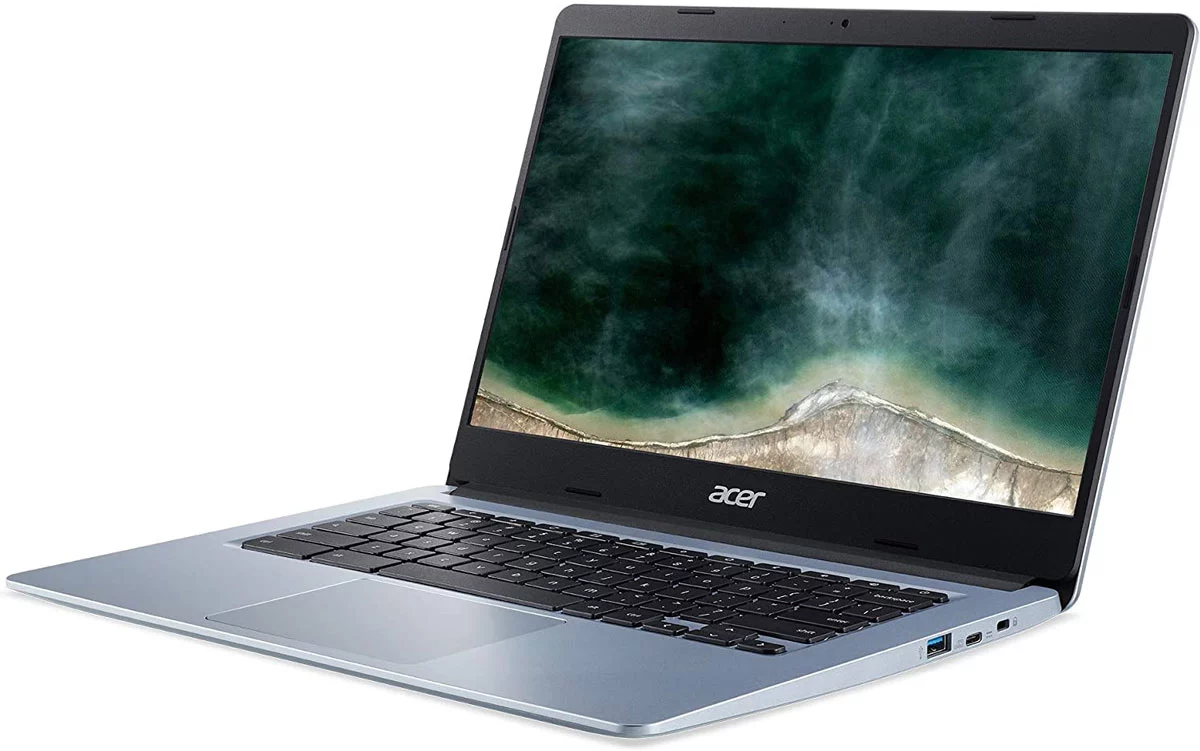 Acer Chromebook CB314-1H, 14" HD+, Intel® Celeron® N4020, 4 GB RAM, 64 GB eMMC, UHD 600, Chrome OS