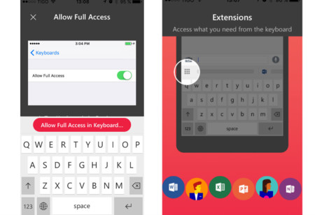 Hub Keyboard, el teclado de Microsoft para iOS ya está disponible