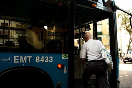 Autobus en Madrid