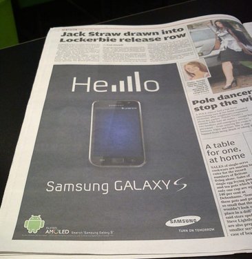 Imagen de la semana: Samsung haciendo amigos