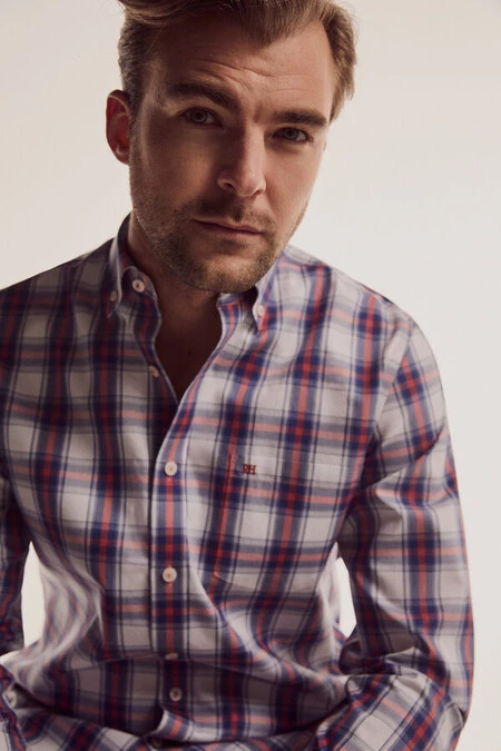 Camisa de cuadros Non Iron