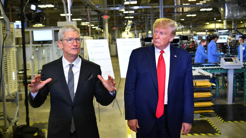 "No quiero que construyas en India": Tim Cook recibe el primer aviso claro de Donald Trump