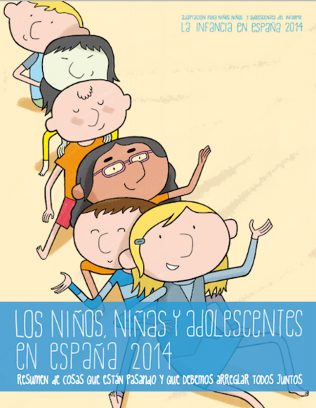 Porque ellos también deben entenderla, versión para niños del informe sobre pobreza infantil en España