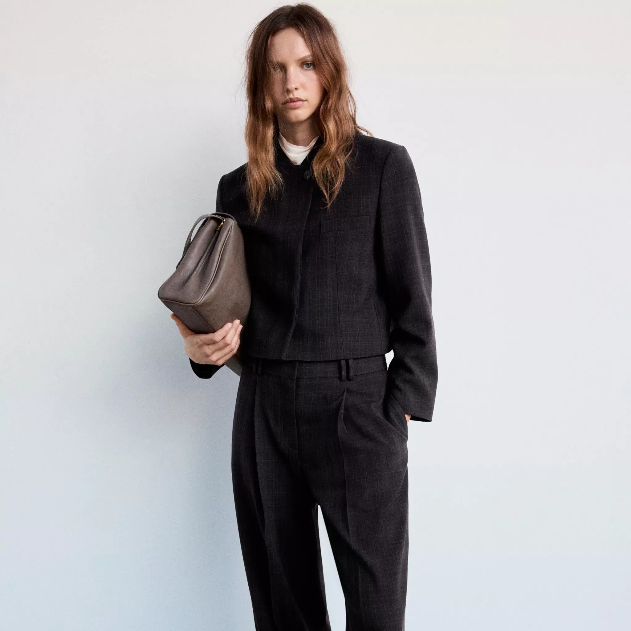 Blazer traje cuadros
