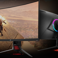 Asus anuncia la llegada de un nuevo monitor gaming de llamativo diseño: el Asus ROG Strix XG32VQ