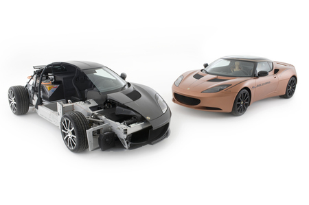 Lotus Evora hibrido carrocería
