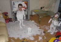 Muy gracioso porque no son mis hijos