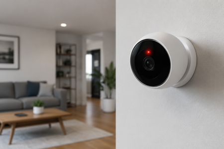 Una Camara De Seguridad Domestica