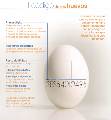Codigo Del Huevo Instituto De Estudios Del Huevo
