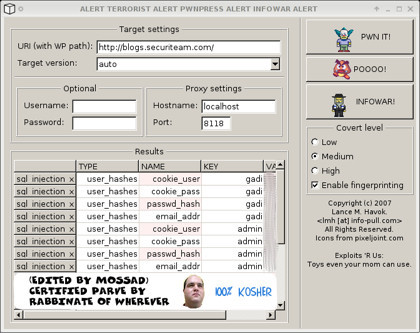 pwnpress, la pesadilla de Wordpress