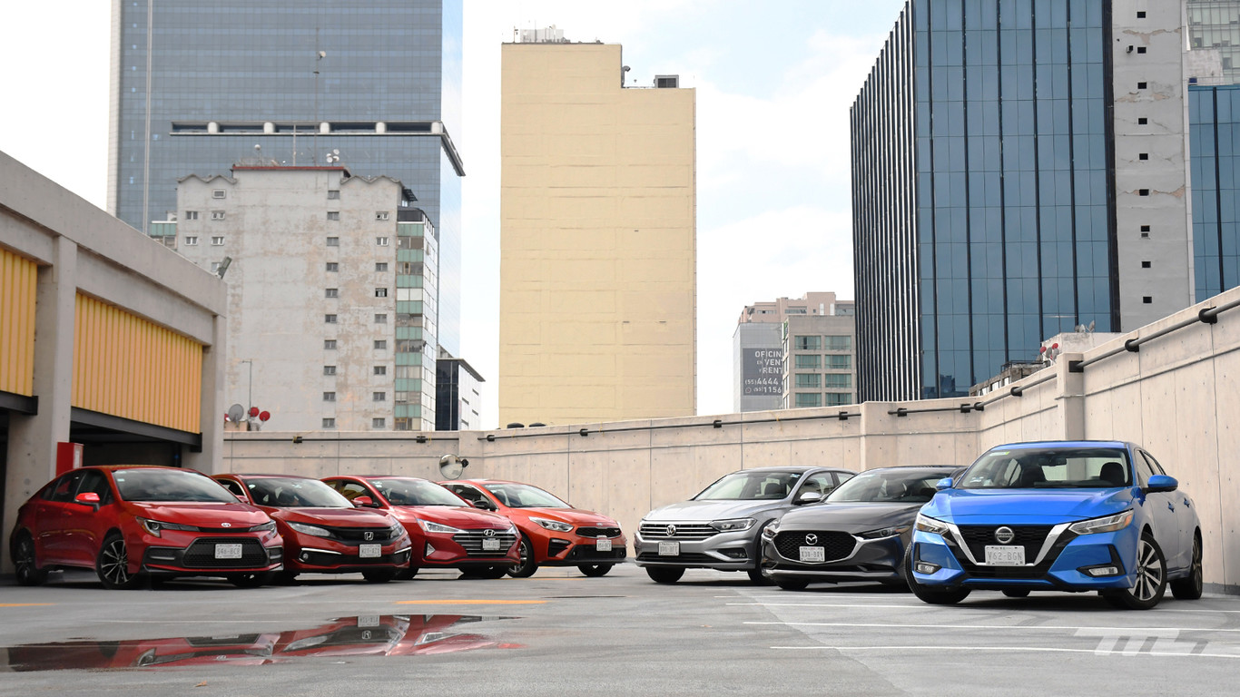Comparativa: el duelo definitivo de los siete sedanes compactos a la venta en México