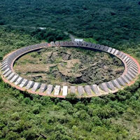 Parece un cráter o un observatorio espacial, pero en realidad es una de las obras de arte público más importantes de LATAM 