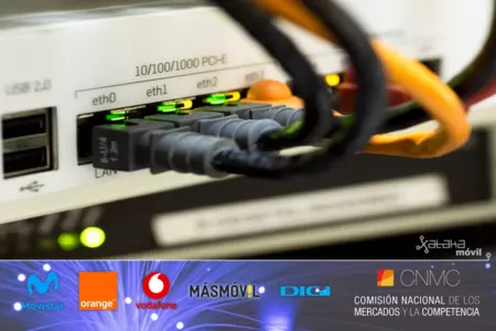 Evolución líneas fibra y banda ancha fija en España en 2025