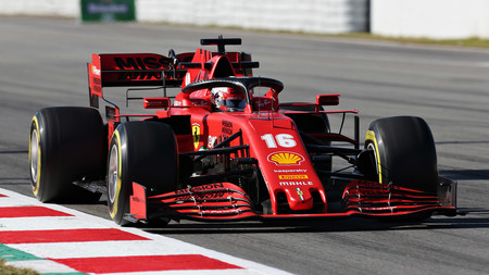 Leclerc Barcelona F1 2020