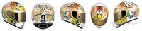 Edición limitada del casco AGV GP-Tech de la gallina y Valentino Rossi