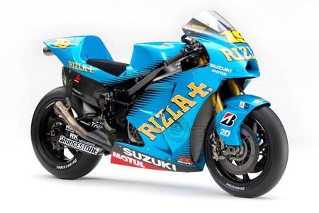 Así es la nueva Suzuki GSV-R del Rizla MotoGP