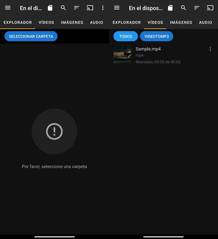 Web Video Caster Explorador