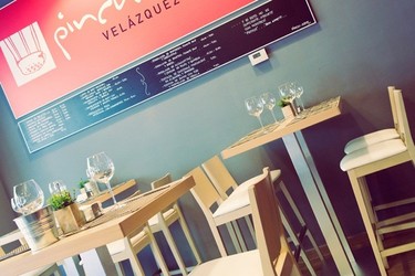 Pinch-Arte/Velázquez 128, un multiespacio gastronómico en pleno barrio de Salamanca