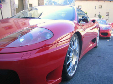 Concentración Ferrari en Andorra
