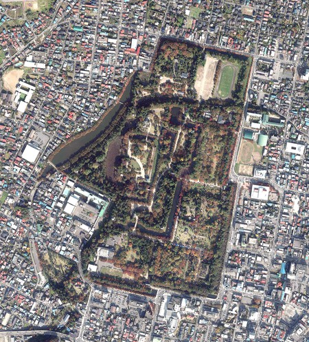 Hirosaki Castle Aerial Photograph 2011