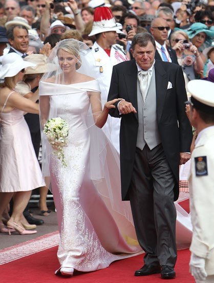 Boda Real en Mónaco: los invitados varones en chaqué porque es una boda de día