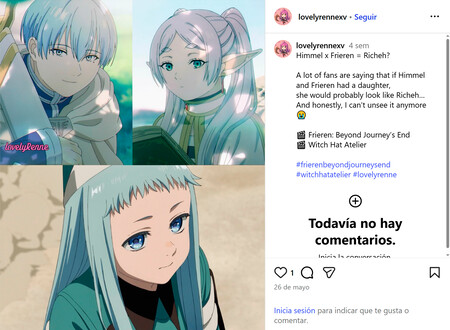 Frieren Richeh Instagram