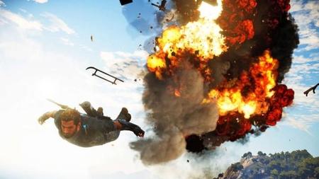 Rico vuela y hace explotar helicópteros en las nuevas capturas de Just Cause 3
