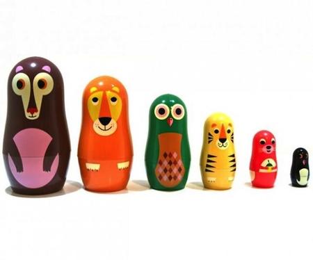 matrioshka de animales