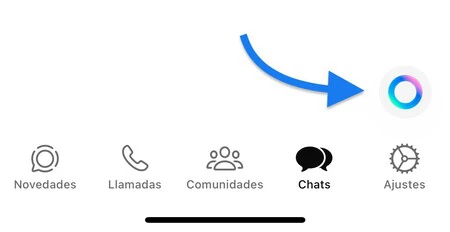 Meta Ai Circulo Azul