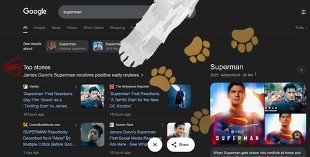 Google Celebra El Estreno De Superman Con Una Sorpresa Muy Especial Para Los Fans De Krypto Asi Puedes Interactuar Con El Perro Del Hombre De Acero