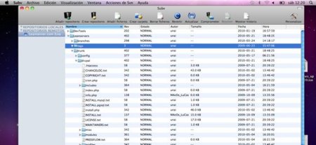 Subv, Front-end de Subversion gratuito para Mac