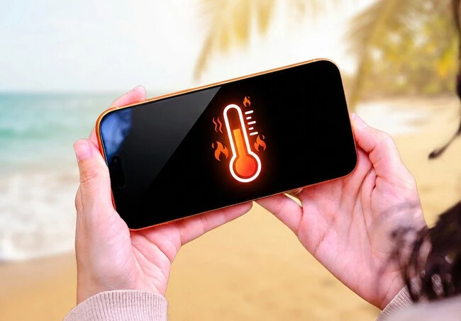 Movil Calor Temperatura