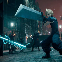 Tú también puedes ser Cloud: Este streamer crea una nueva manera de jugar a Final Fantasy VII Remake con una réplica de la Espada Mortal 